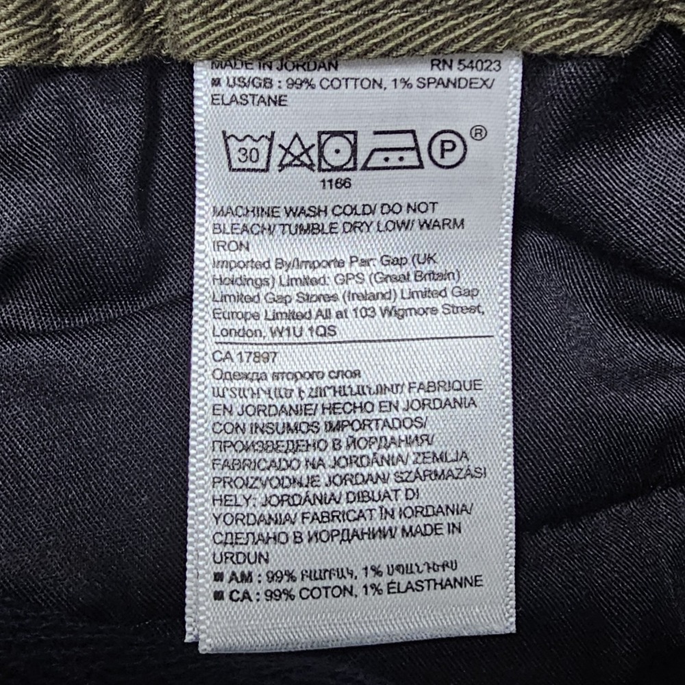 Banana Republic Men's Olive Green Slim Tapered Fit Lightweight Dress Pants - Picture 4 of 12